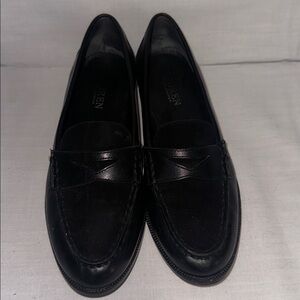 Lauren Ralph Lauren Black Leather Loafers